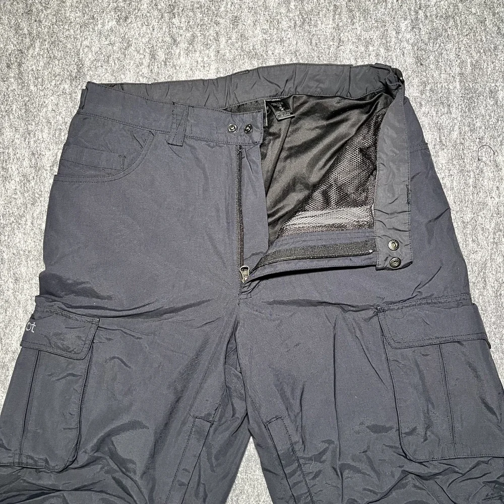 Marmot Cargo Pants Black Hiking Stretch Nylon Outdoor Utility Men Size M, 32x32